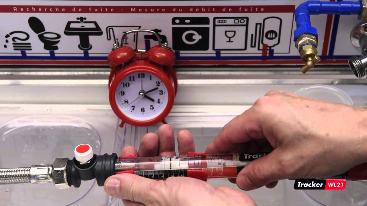 vidéo Tracker wl21 Testeur de fuite d'eau Aide à la détection des fuites d'eau