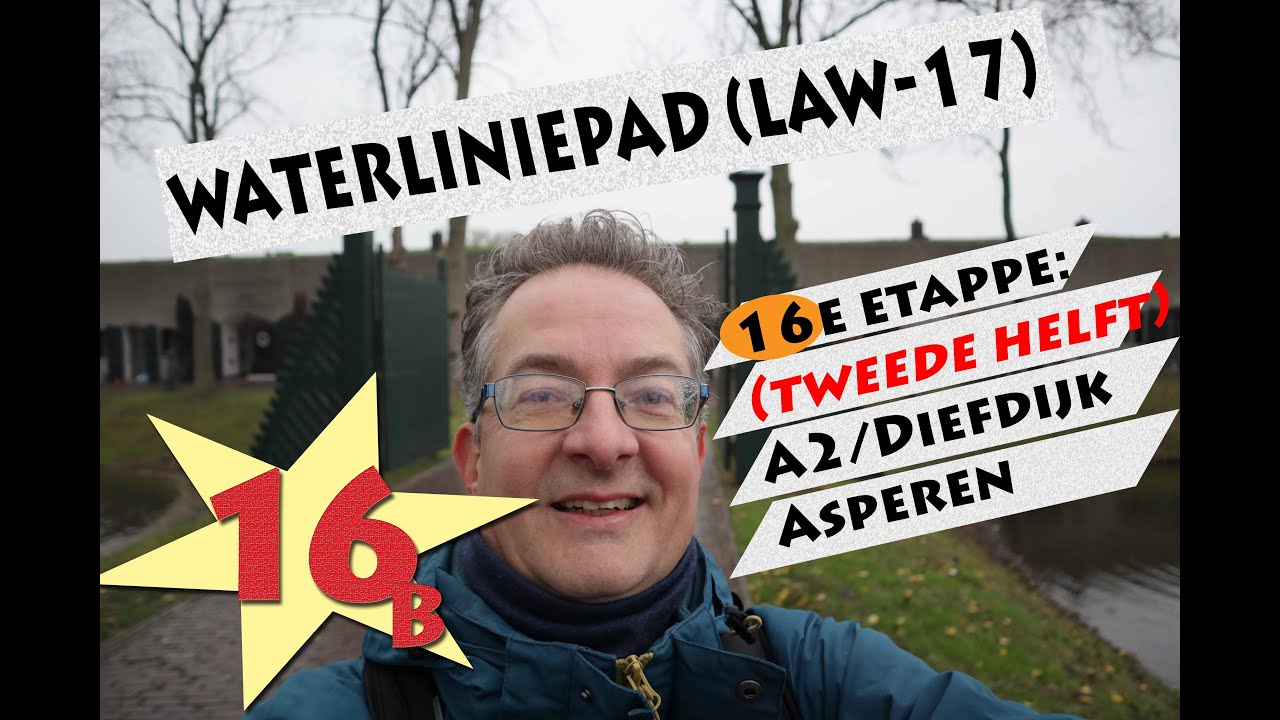 Waterliniepad, 16e etappe (einde), van A2/Diefdijk naar Asperen