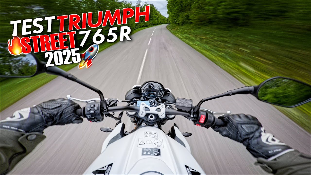 Test Triumph Street 765 R A2 - Meilleure moto A2 ? 🚀