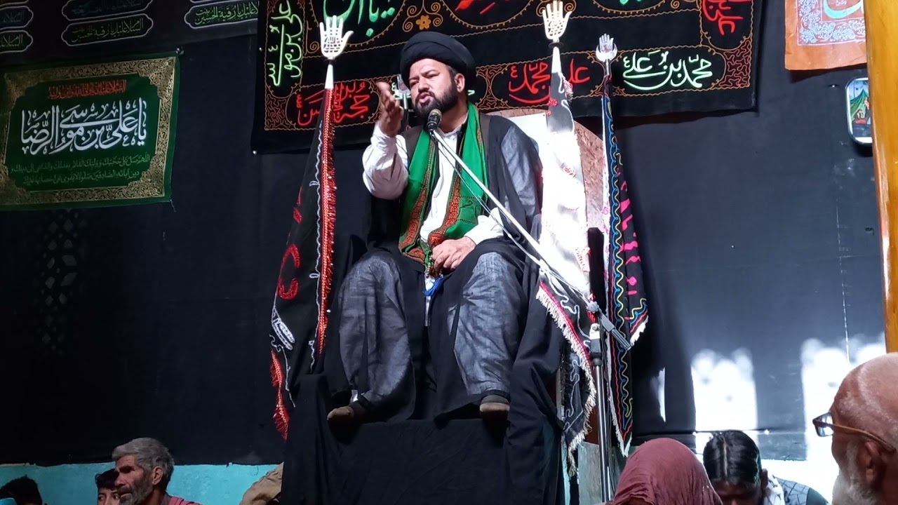 محرم الحرام 1443ھجری کی دوسری مجلس// مقرر سید صادق شاہ رضوی