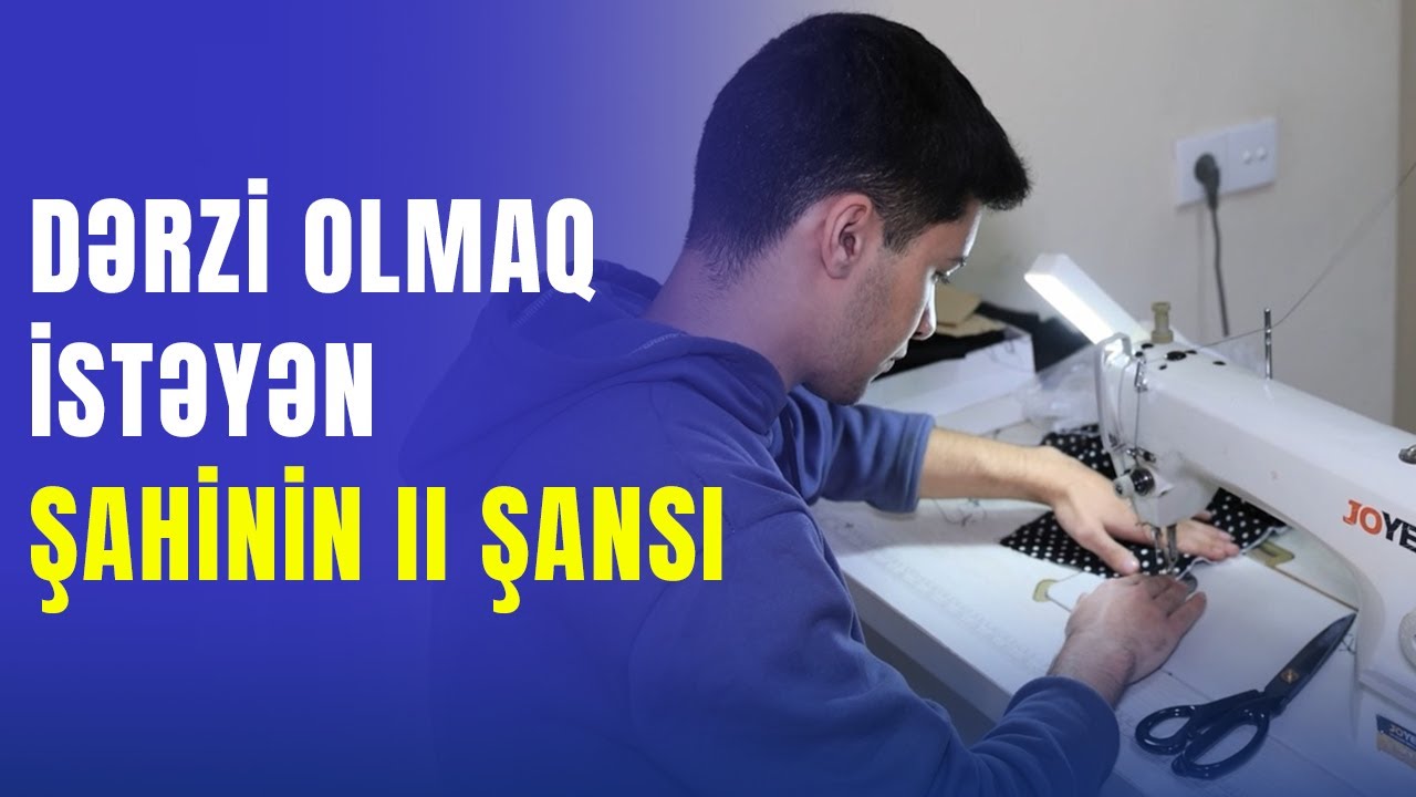 17 yaşlı Şahin eyni vaxtda iki peşəni necə öyrənir? - Reportaj