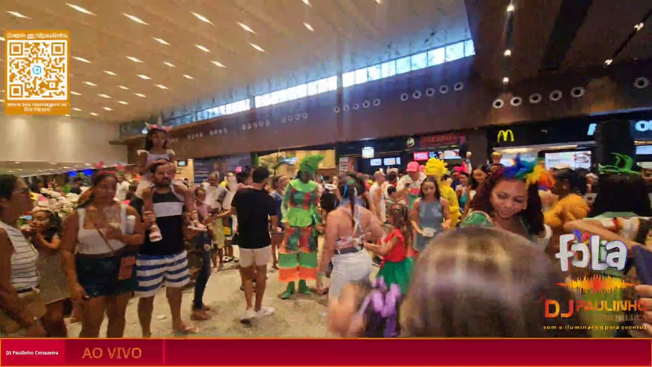 Tio Paulinho no Parque Shopping Bahia Folia Carnaval de Lauro de Freitas | DJ Paulinho Cerqueira