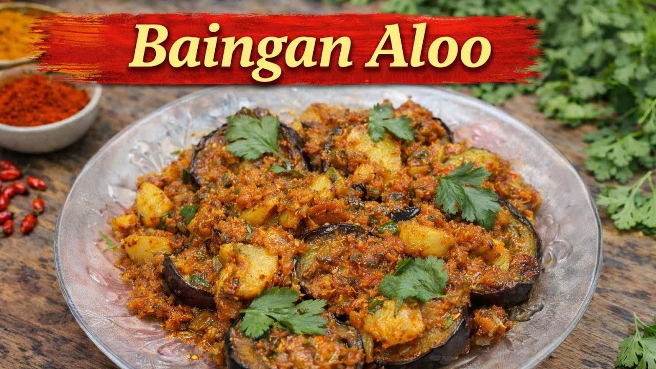 Aloo baingan 