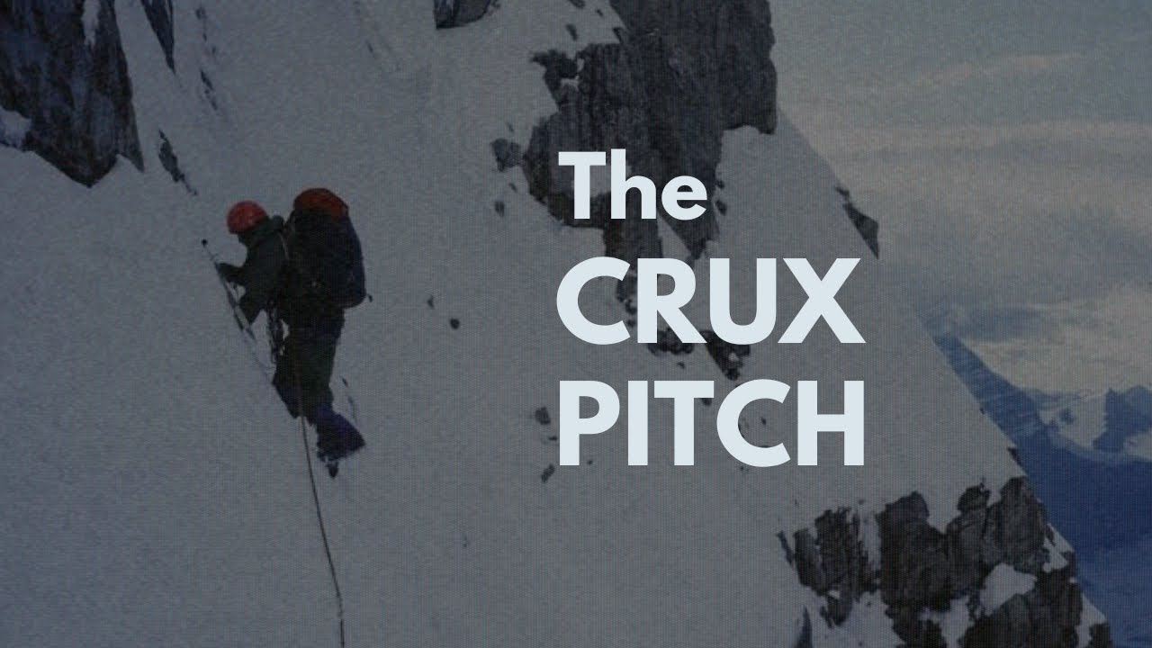The Crux Pitch of Mount Robson's Emperor Face