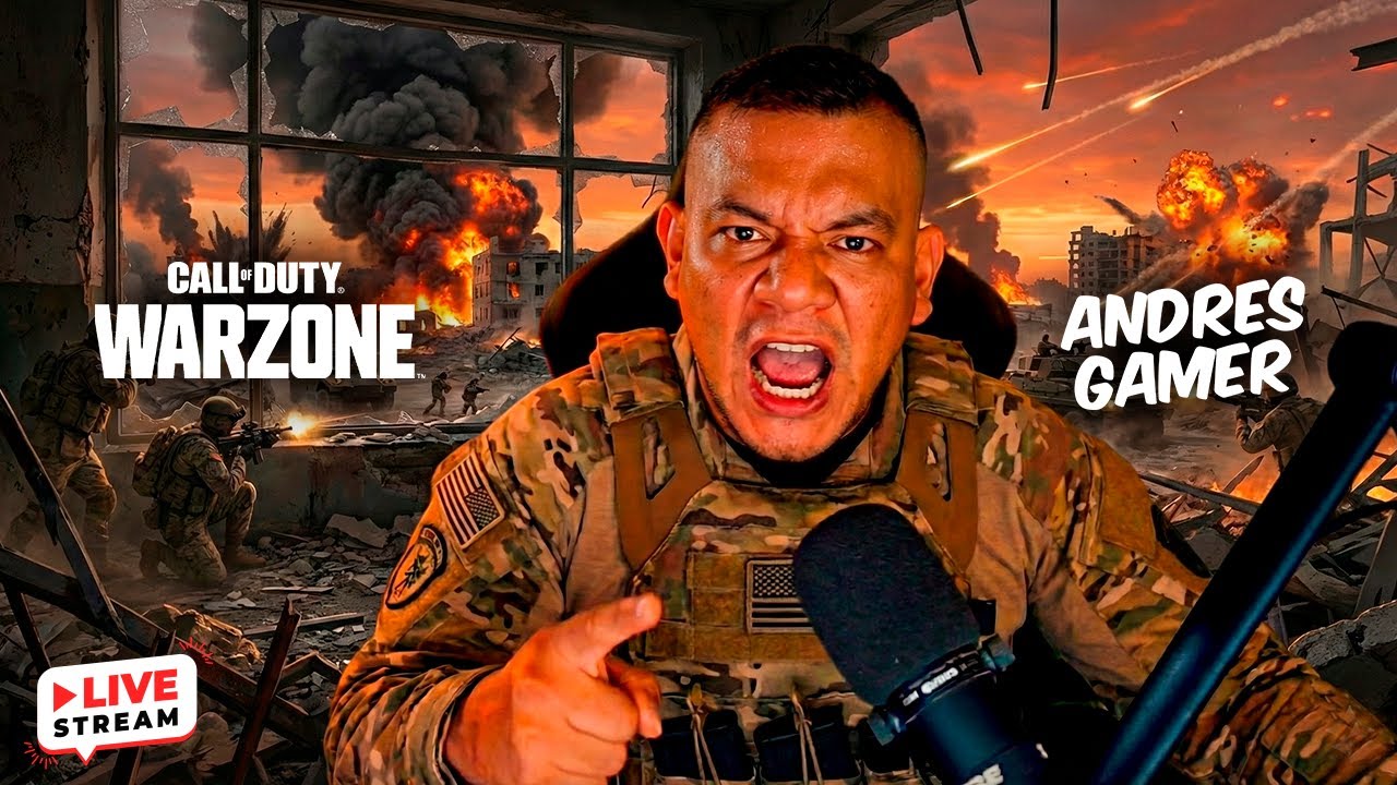 🔴LIVE - SOLO ESTRATEGIAS PARA GANAR EN WARZONE | ANDRES GAMER