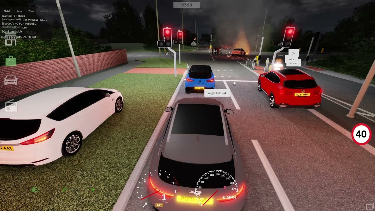 Dorset County RP | Car Fire, Cruising, and more! | Roblox