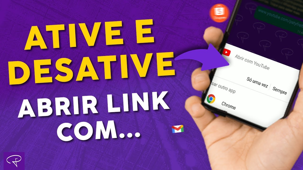 Como Ativar e Desativar a função ABRIR LINKS COM no celular
