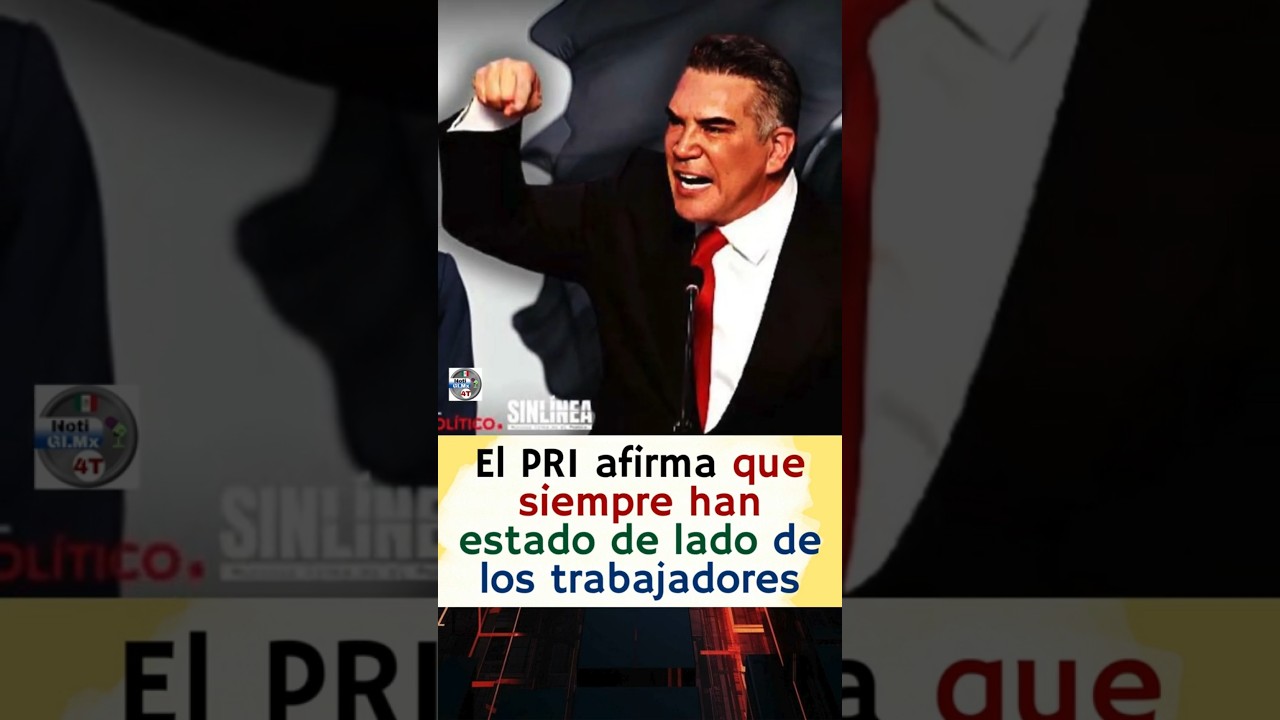 Dice el PRI que ellos siempre han estado con la clase trabajadora pero con salarios de hambre 🤣