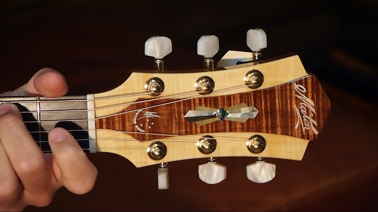 Paul Reid and the Maton Custom Shop W.A. May.
