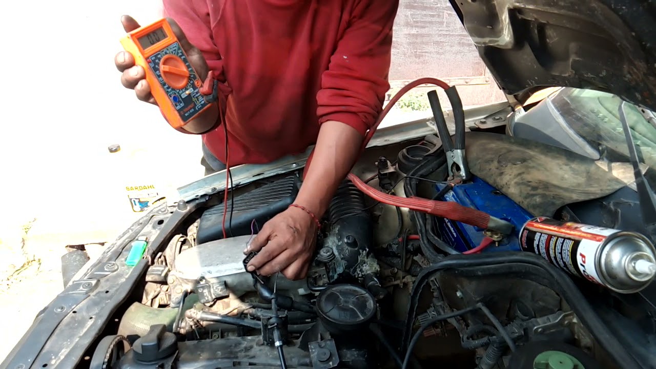 ahogamiento al acelerar prueba al sensor map y sensor tps en VW Pointer