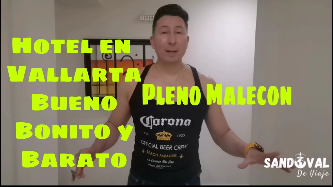 Puerto vallarta, 1 de los hoteles mas económicos y a 1 cuadra del Malecón y del Mar
