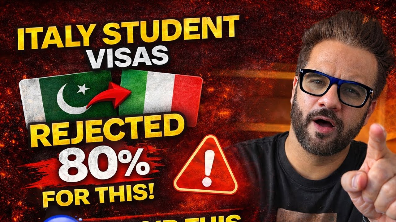 Italy Student Visa 2025 REJECTION Reason : Bank Funds Not aMaintained