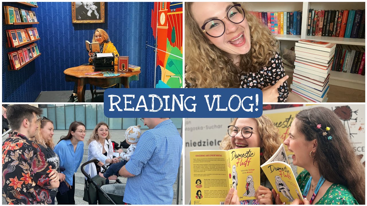 📚DOMESTIC FLUFF📚TARGI KSIĄŻKI:VLOG I ZDOBYCZE❤️📚