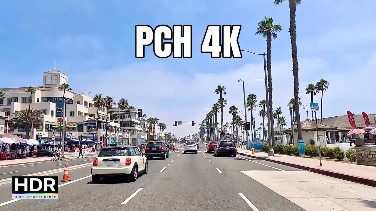 Los Angeles to San Diego Pacific Coast Highway Drive 4K