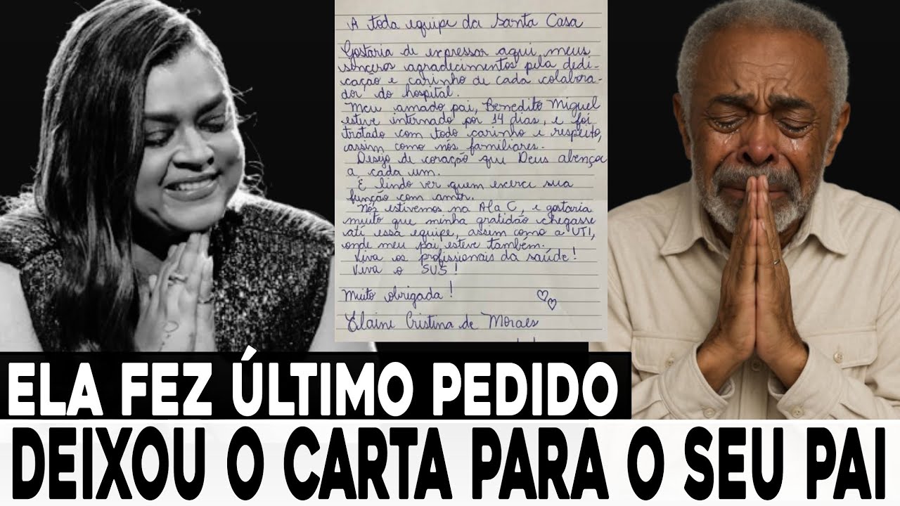 Últimas Palavras de Preta Gil: Carta Tocante Deixada ao Pai Gilberto Gil é Revelada