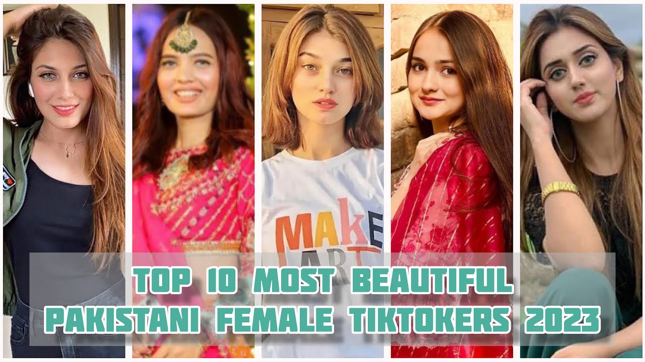 Top 10 Most Beautiful Pakistani TikTok Girls 2023| Jannat Mirza | Romaisa Khan | Fatima Faisal |