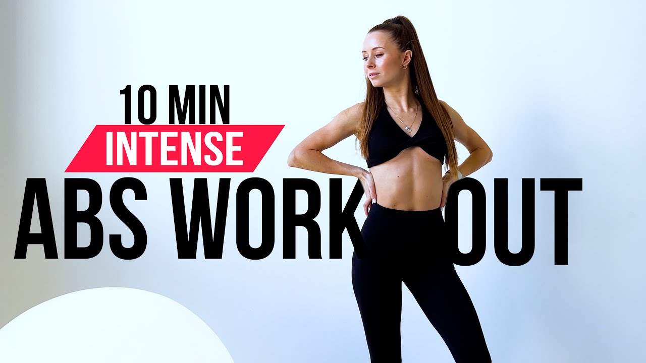 10 MIN INTENSE ABS // HOME AB WORKOUT