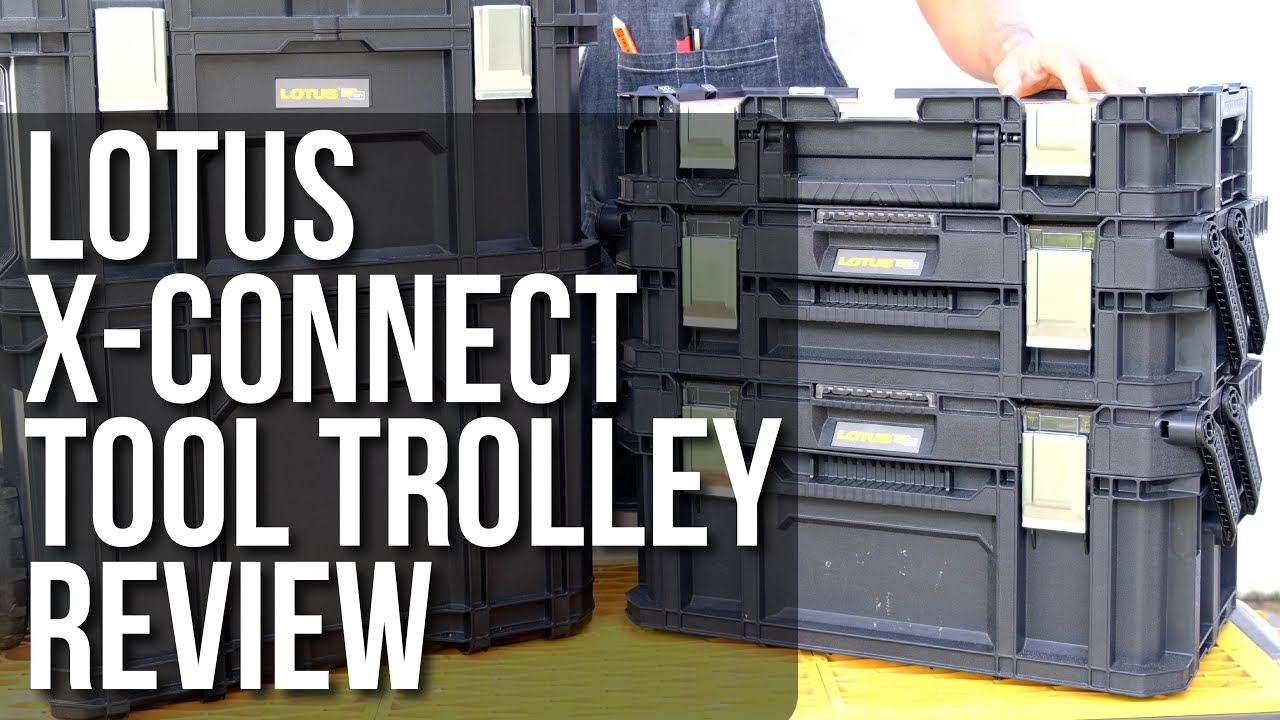 Lotus X Connect Tool Box Tool Trolley System Review
