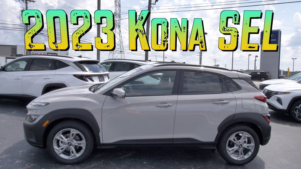 The New 2023 Hyundai Kona SEL at Hyundai of Cookeville