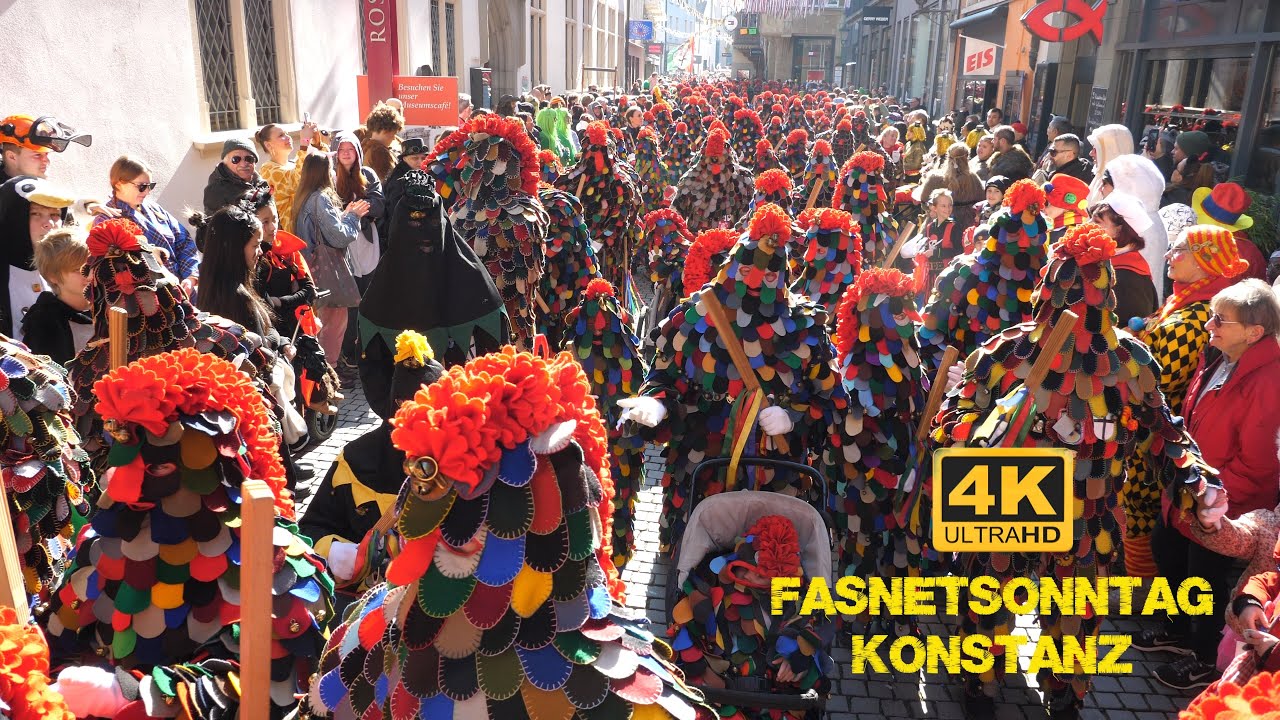 Fasnet Umzug in Konstanz Teil 1