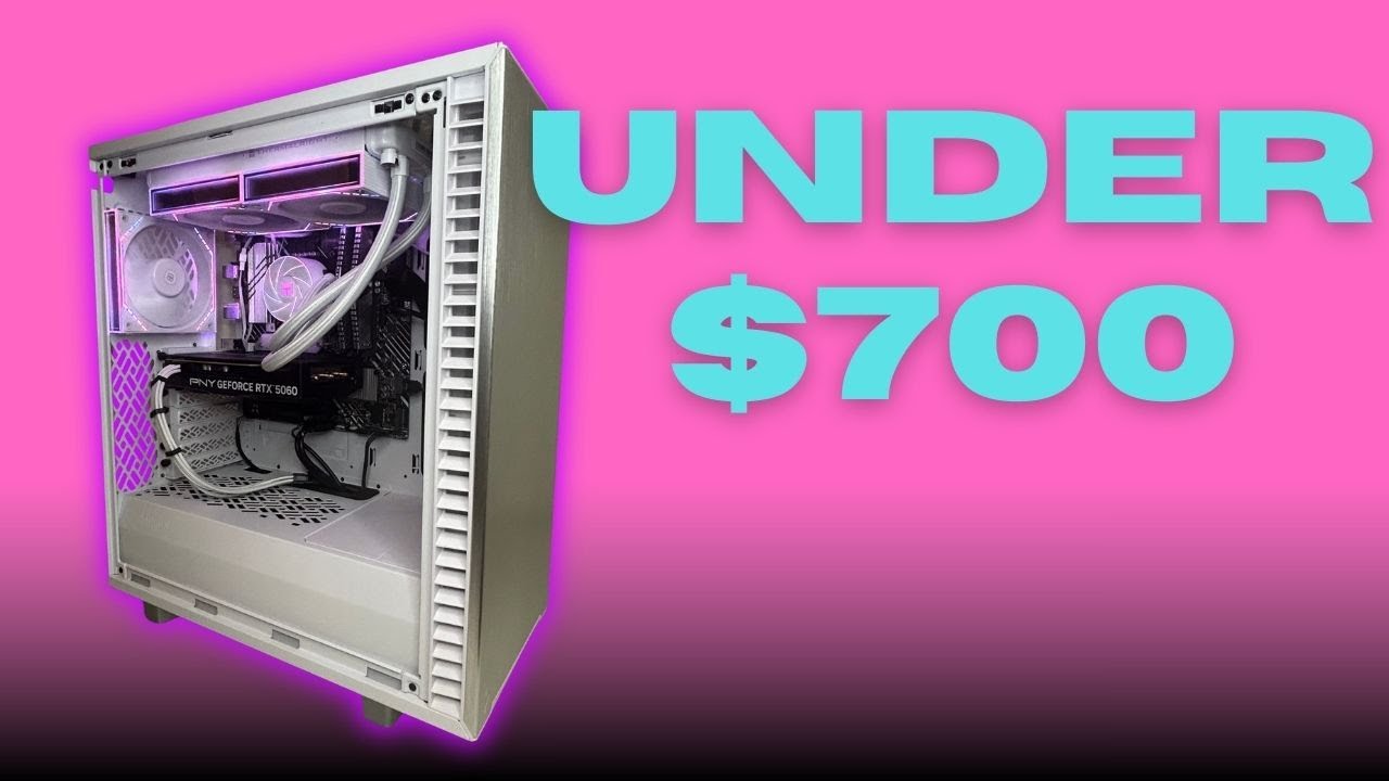 How to build a RTX 5060 White PC Build Guide | $700