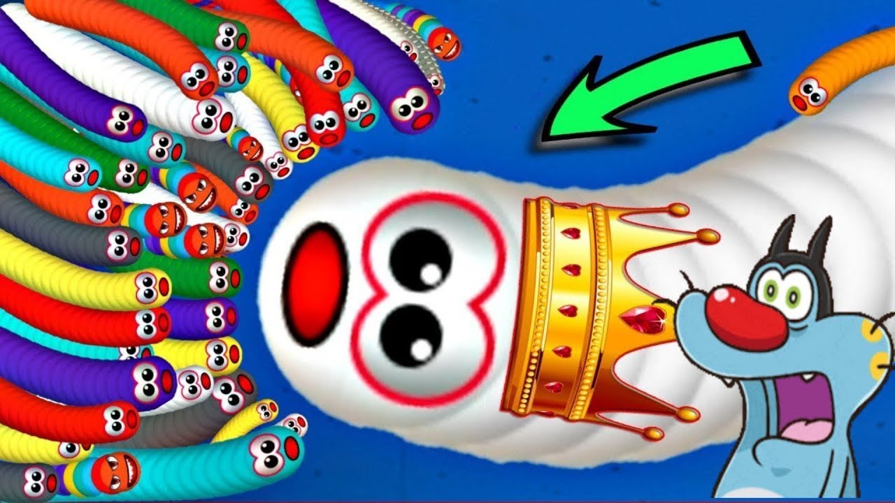 WormsZone.io - Slither Snake game. #wormszone #games #funny #livestream #live #gaming