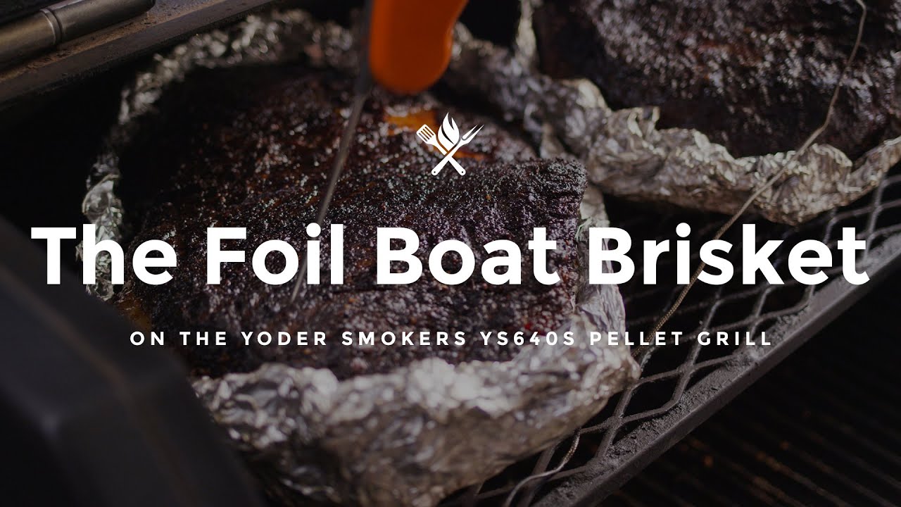 Foil Boat Brisket Recipe | Juicy Pellet Grill Technique Explained
