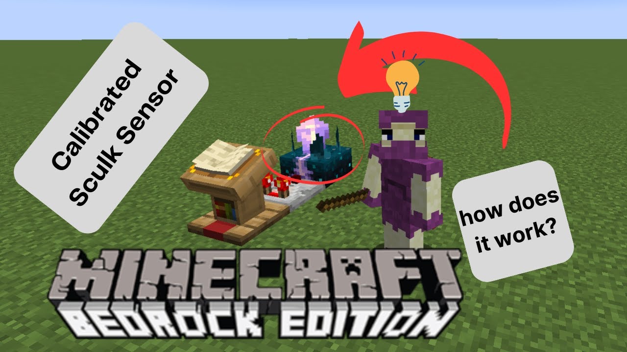 How does the Calibrated Sculk Sensor work in Bedrock? | Minecraft Bedrock