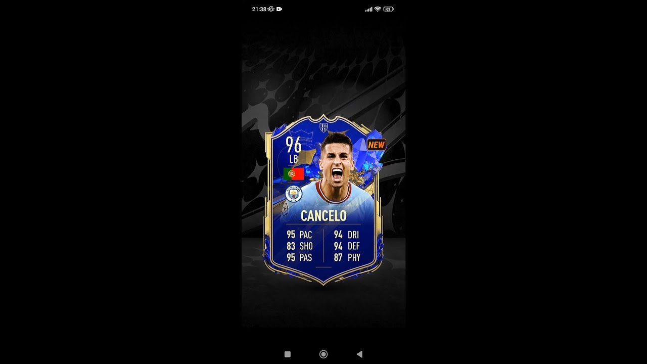 MADFUT 23: 96 Community TOTY Defender Jo&atilde;o Cancelo (SBC) (1/15)