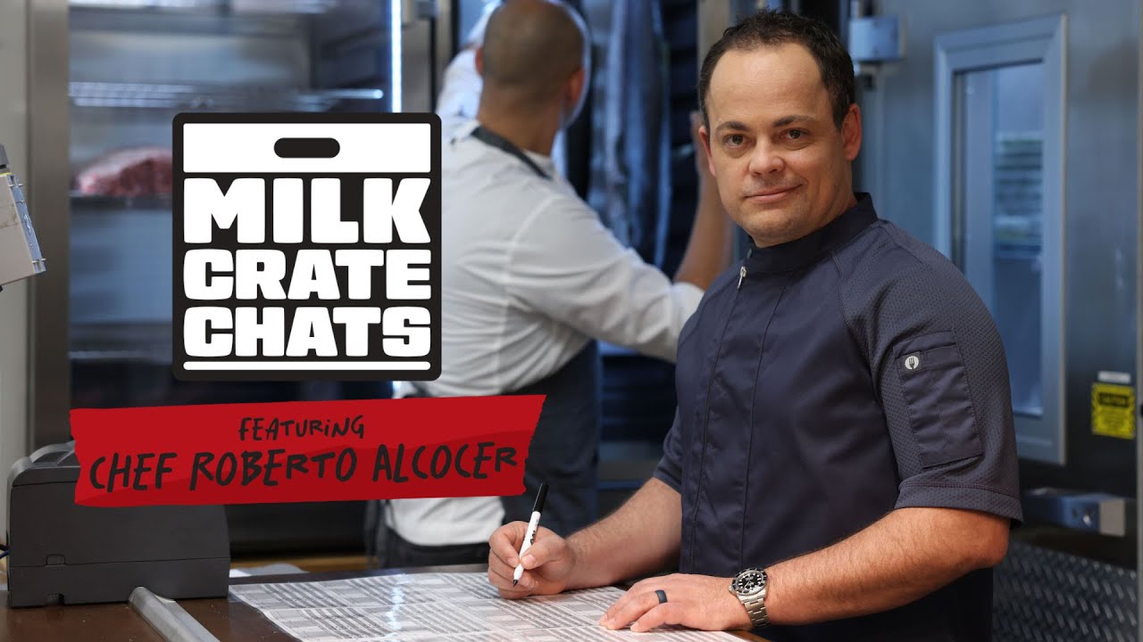 Michelin Star Mentality with Chef Roberto Alcocer | Milk Crate Chats
