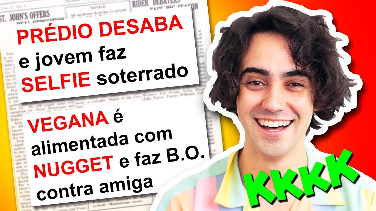 AS NOTÍCIAS MAIS ENGRAÇADAS DO BRASIL
