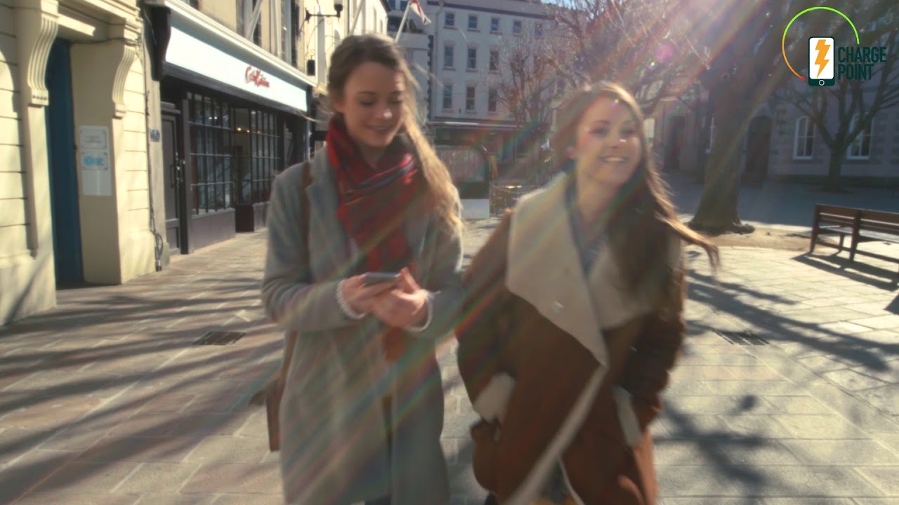 Mobile Phone Charging Kiosks from Charge Point