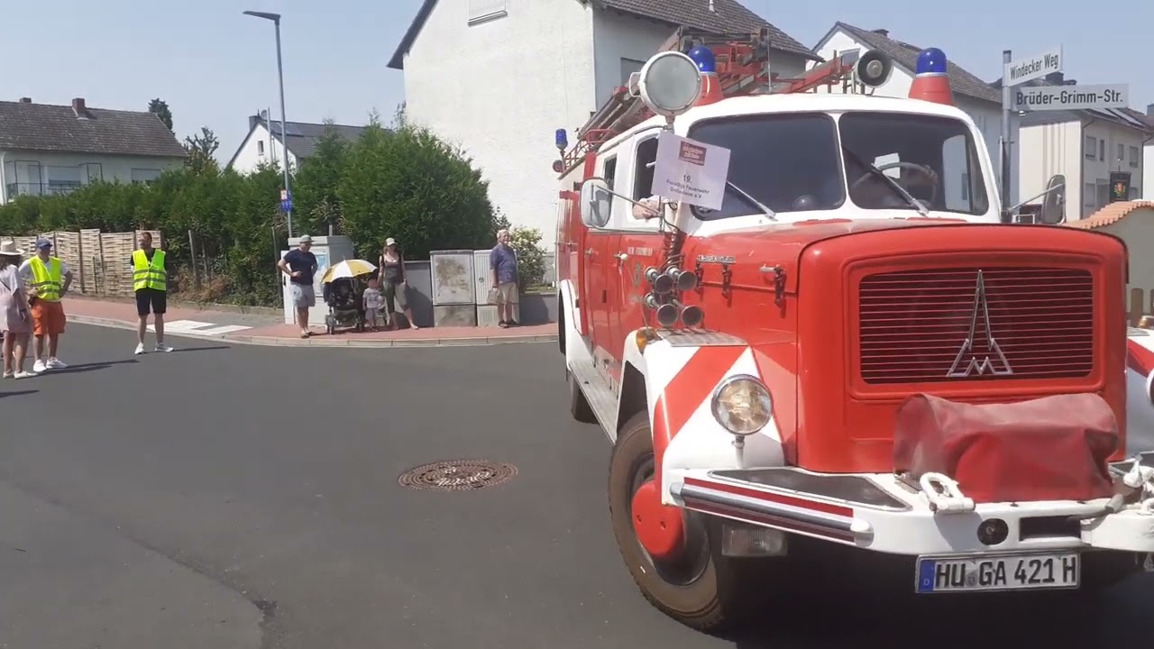 Feuerwehrumzug Niederissigheim 19. Juni 2022