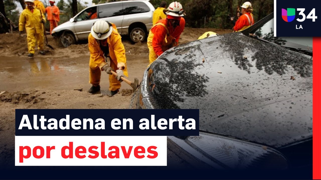 Catástrofe escondida en Altadena: deslaves amenazan tras el incendio Eaton y tormentas en California