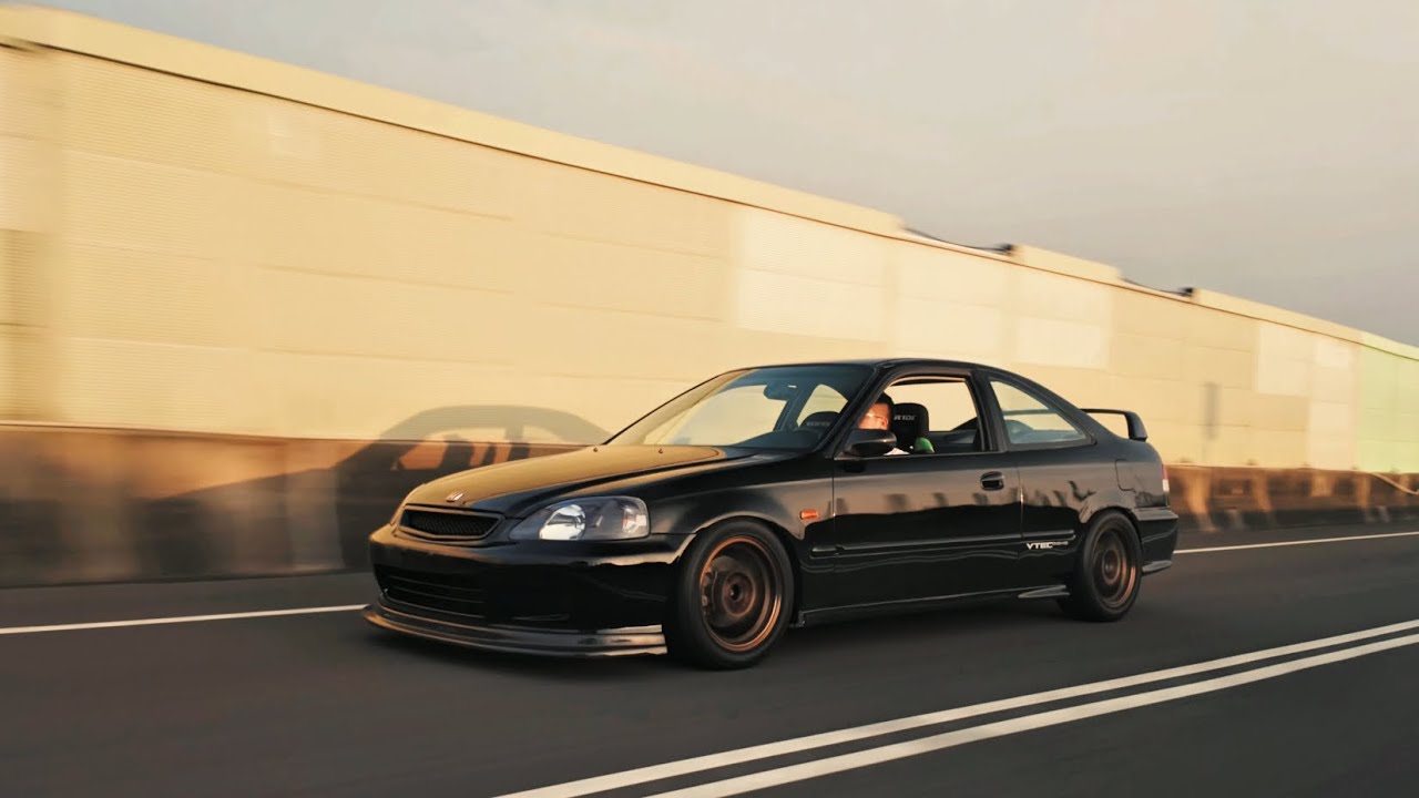 Black HONDA CIVIC coupe taiwan