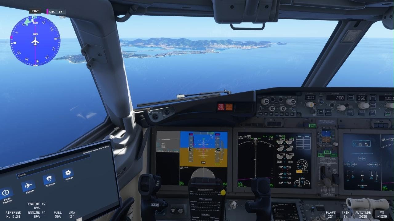 Overspeed Landing at st maarten