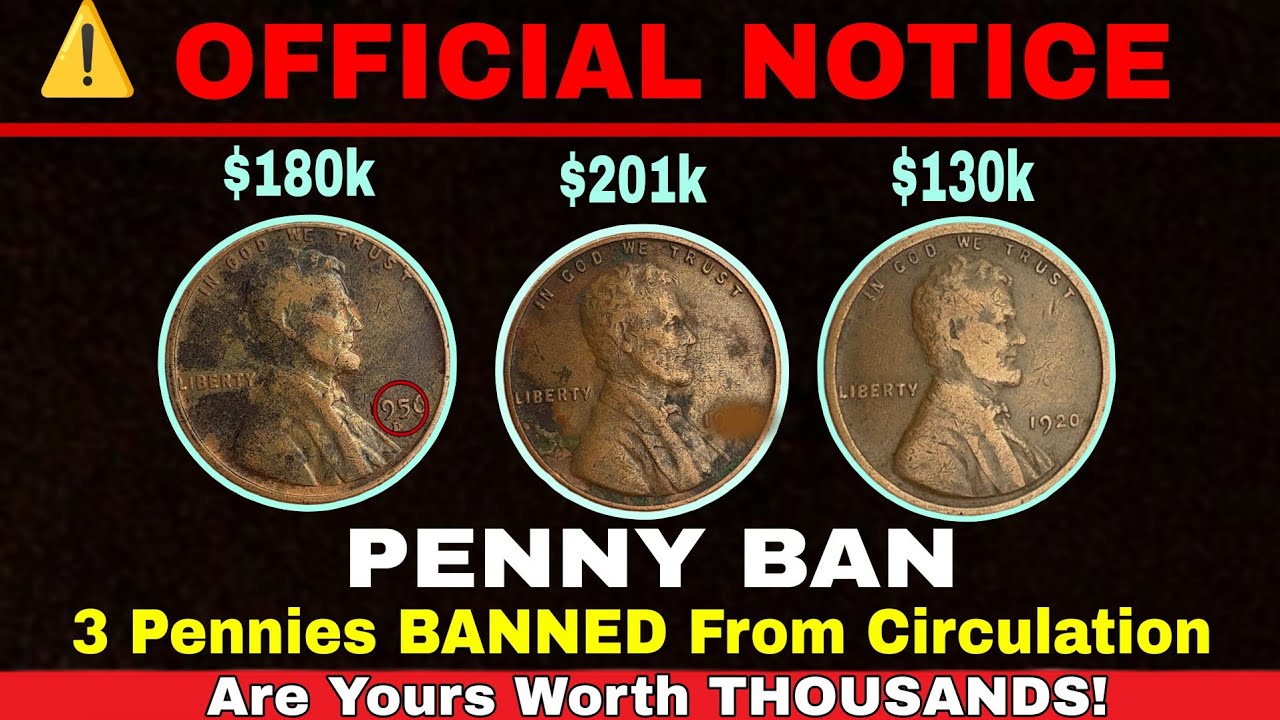 Do Not Spend These 3 Lincoln Wheat Pennies – Hidden Treasure Coins Worth Life-Changing Money