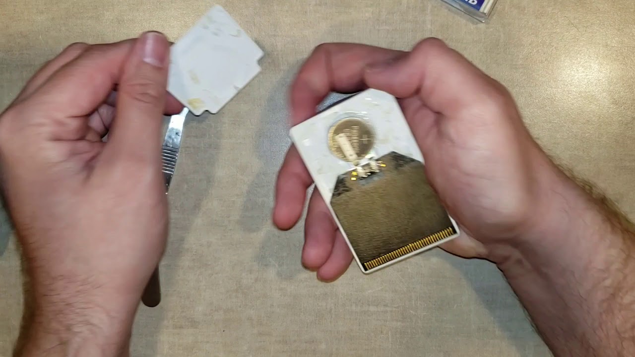My method for opening a Tennokoe Bank card (access/replace save battery) PC Engine