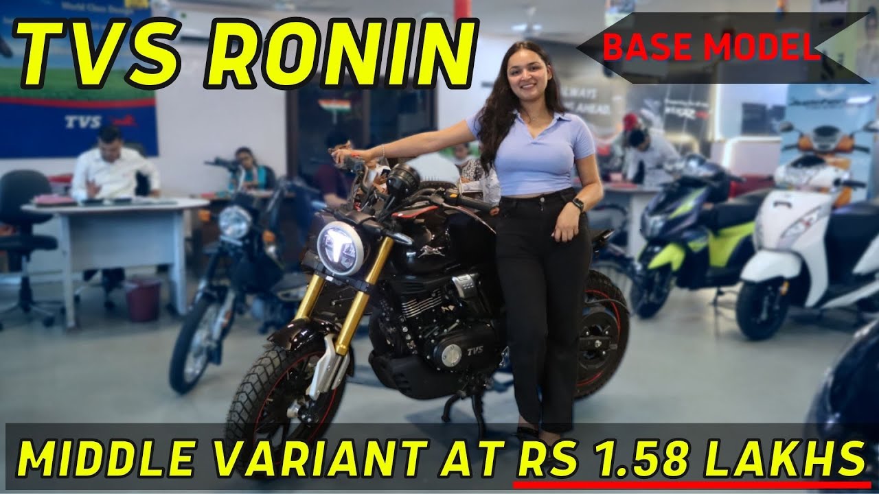 TVS Ronin DS Middle Variant at Rs 1.58 Lakhs | Full Video with All Features Explained