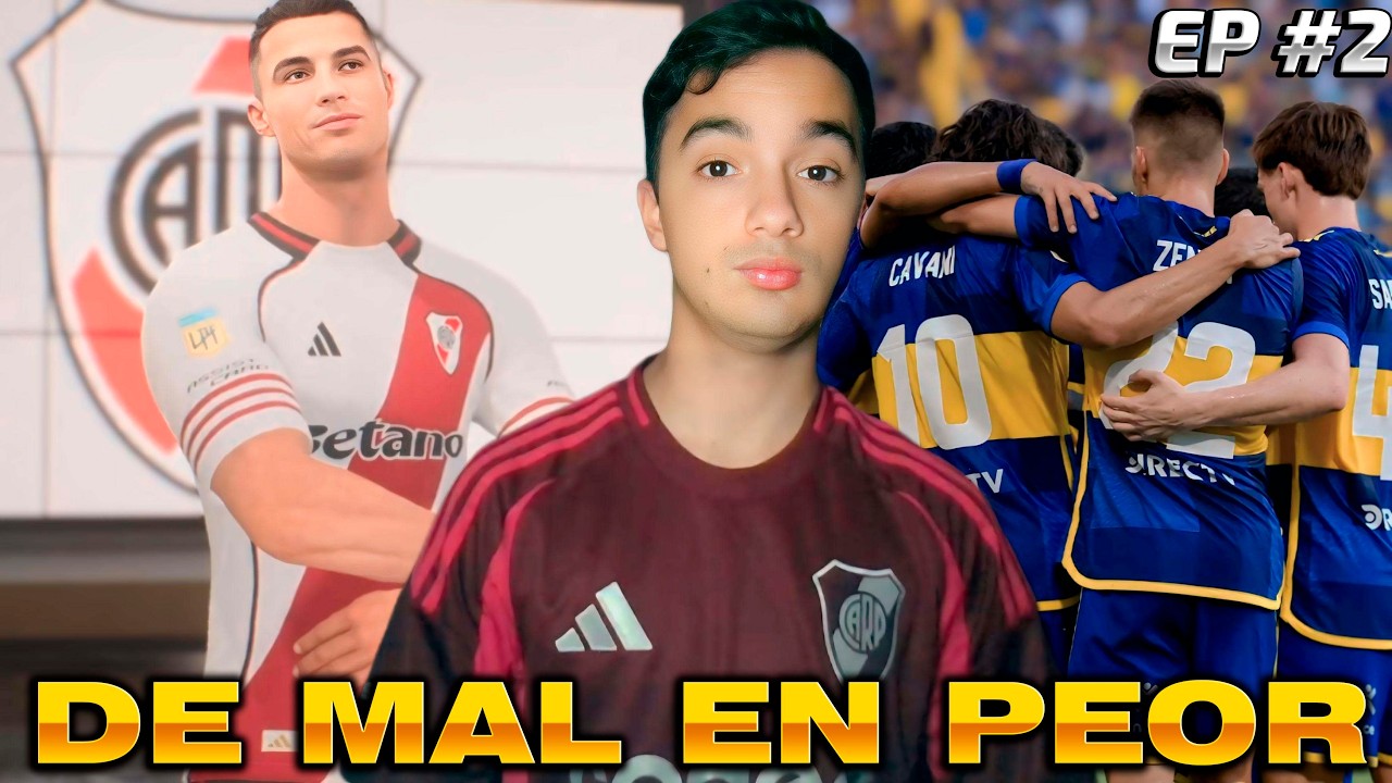 FICHO A CRISTIANO RONALDO Y SUFRO LA PEOR GOLEADA EN LA HISTORIA DE LOS SUPERCLASICOS...  EPISODIO 2