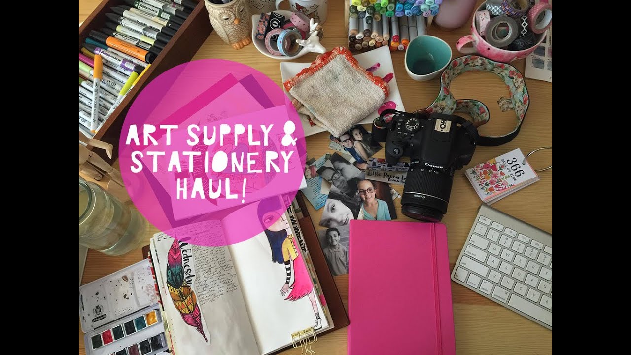 Collective Art Supply and Stationery Haul!