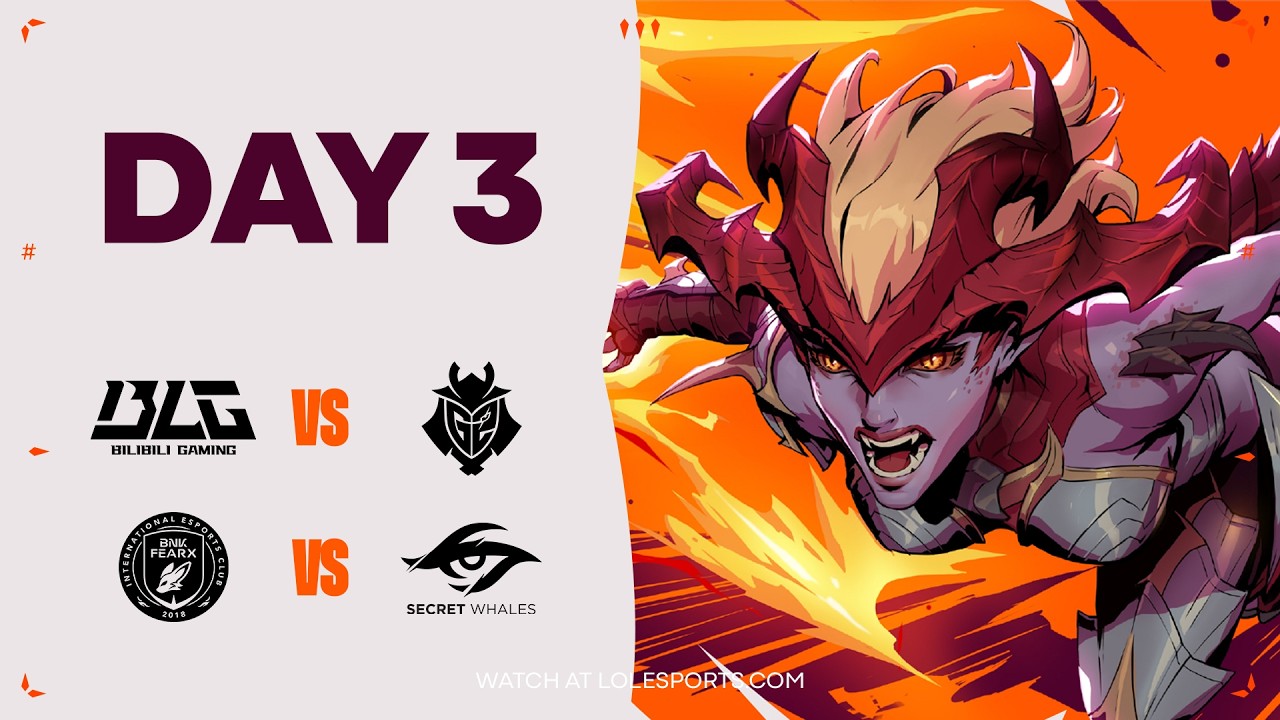 [中文] BLG vs G2 | BFX vs TSW | GROUPS Day 3 | 2026 First Stand