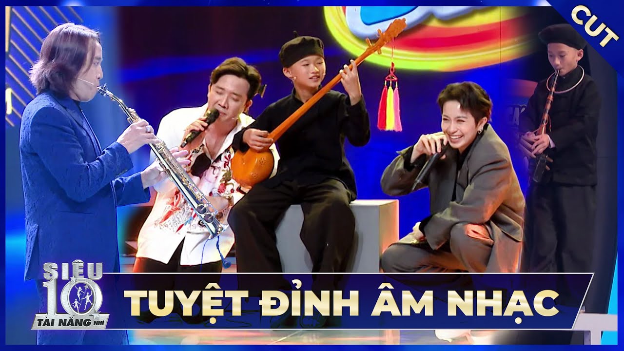 TOP T&Agrave;I NĂNG &Acirc;M NHẠC đặc biệt Super 10, Trấn Th&agrave;nh th&aacute;n phục trước sự xuất hiện của chồng Việt Hương