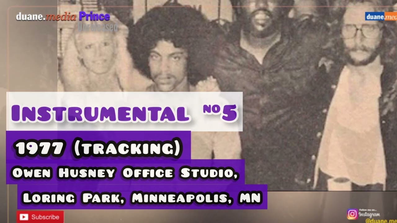 Prince Unreleased 023 | The Instrumentals [#5 - #8]  (1977) @duane.PrinceDMSR