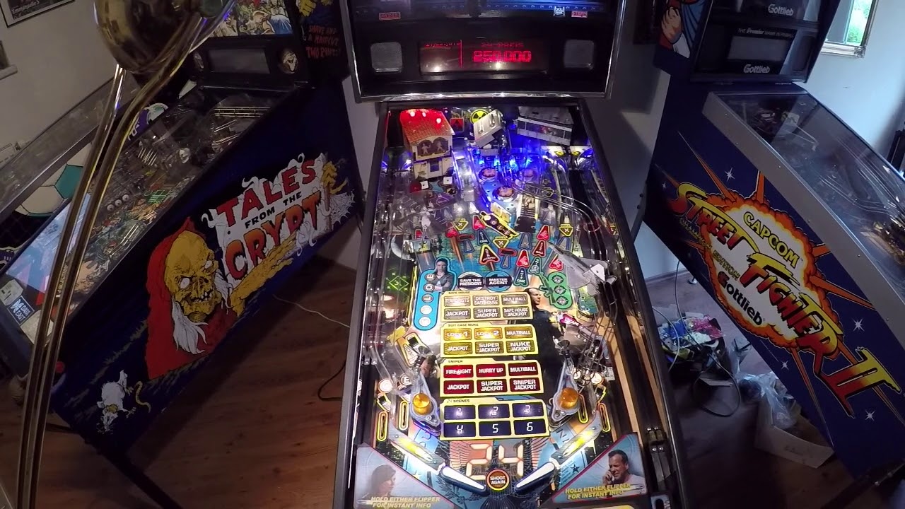 #44 Flipper 24 TM, Stern, Gameplay, Pinball Automat
