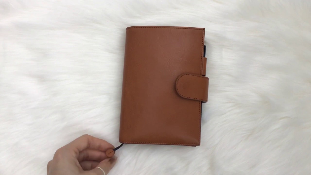 Reveal and Flip Through of my Bullet Journal Setup in my New Gillio A6 Appunto in Gold - August 2019