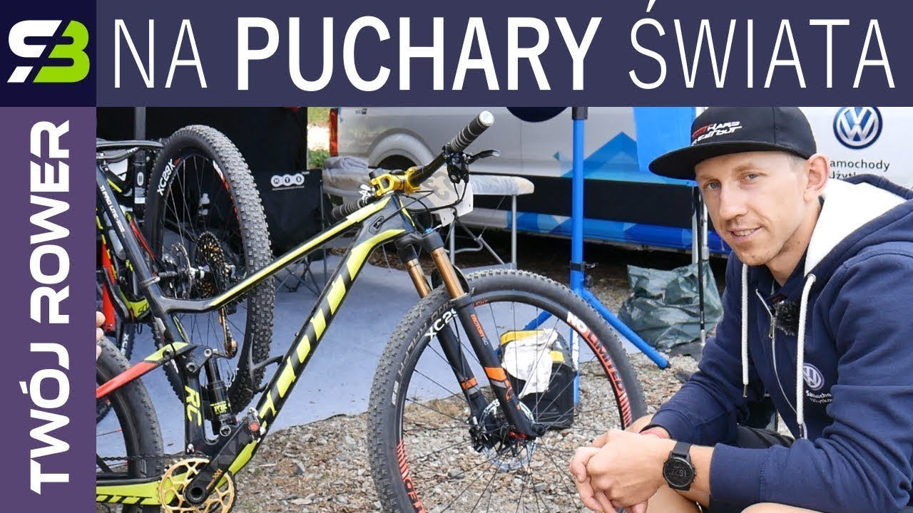 Co Marek Konwa zmodyfikował w swojej maszynie. Scott Spark RC 900 World Cup.