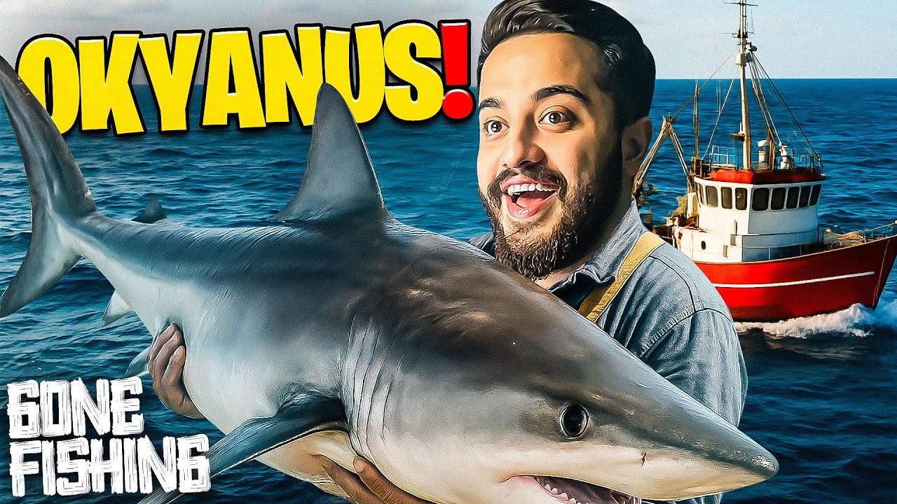 OKYANUS'A GİTTİK! DEVASA BALIKLAR! TÜM GELİŞTİRMELERİ YAPTIK! Gone Fishing #4