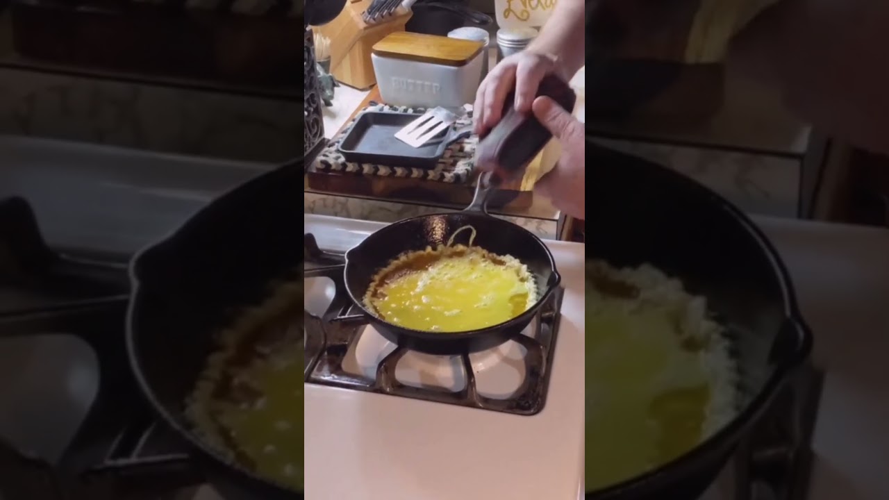 You&rsquo;re Scrambling Eggs All Wrong &ndash; Fix It with Cast Iron! 🥄🔥