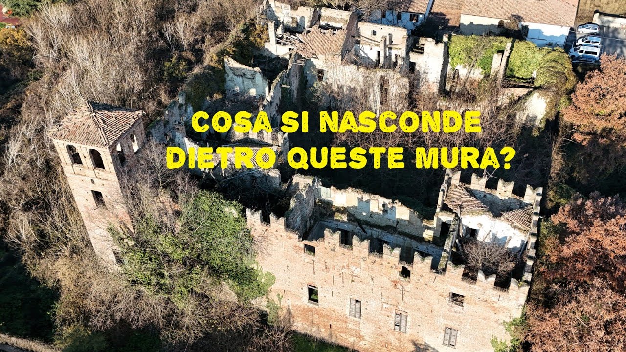 Sono entrato da solo nel castello più misterioso dell' Oltrepò Pavese! Guardate cos' ho scoperto
